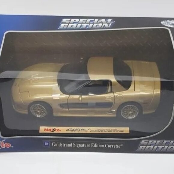 Chevrolet Corvette 1/18 Maisto Spécial édition Guldstrand Signature (2003) Métal/Plastique